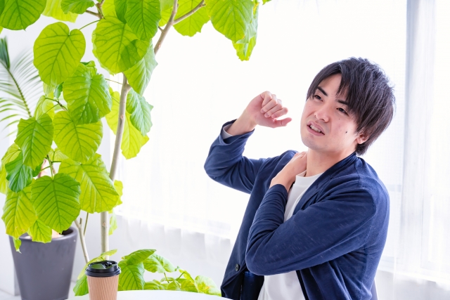 肩こりに悩む方のイメージ 新松戸の整体 新松戸オリーブの木整体院